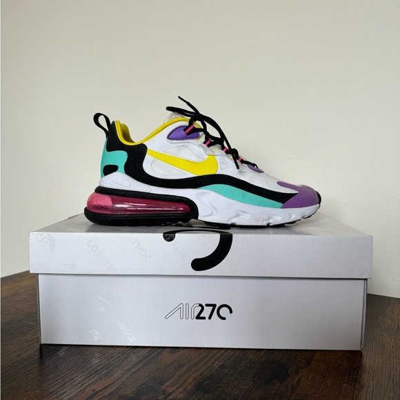 Nike air max 270 react in women’s size 8.5 - Picture 4 of 6